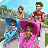 Twin Baby Mother Love 3Dios版
