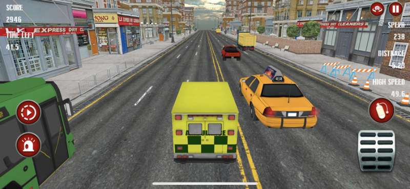 紧急救护车救援驾驶：公路赛车模拟ios版7