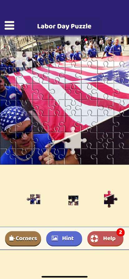 Labor Day Puzzleios版4
