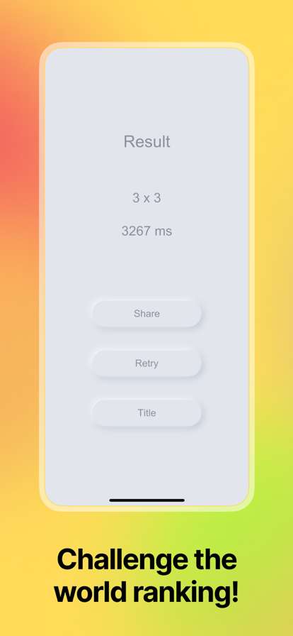 Tap Numbers Speed Testios版3