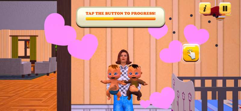 Twins Babysitter Newborn Gamesios版0