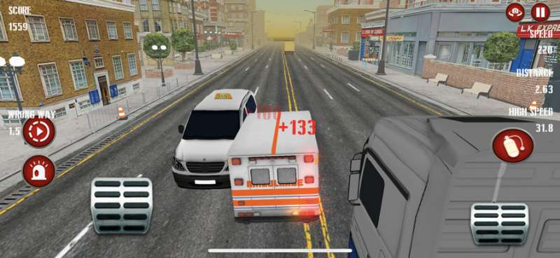紧急救护车救援驾驶：公路赛车模拟ios版5