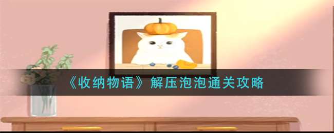 《收纳物语》解压泡泡通关攻略