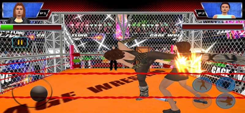 Girls Wrestling Ring Fight 3Dios版3