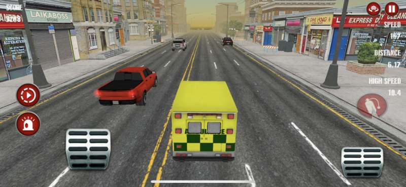 紧急救护车救援驾驶：公路赛车模拟ios版2