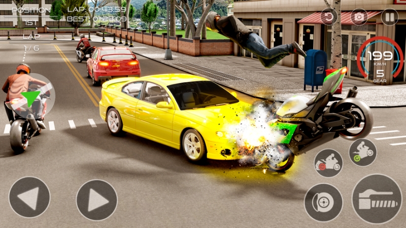 Extreme Motorbike City Raceios版1