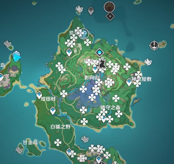 原神绯樱绣球位置采集点详解