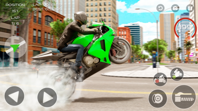 Extreme Motorbike City Raceios版4
