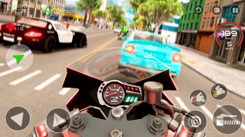 Extreme Motorbike City Raceios版3