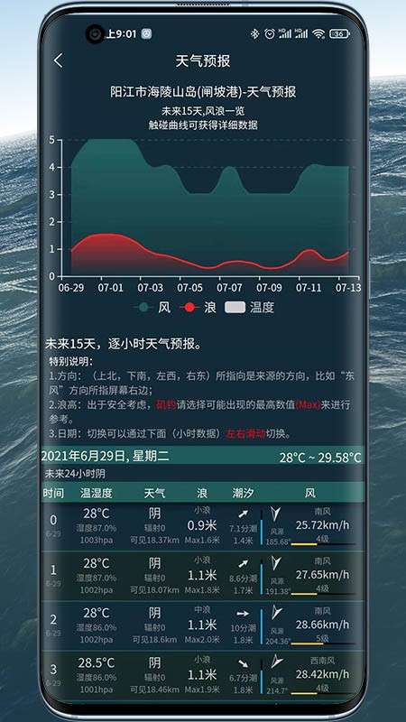 潮汐表精灵app1
