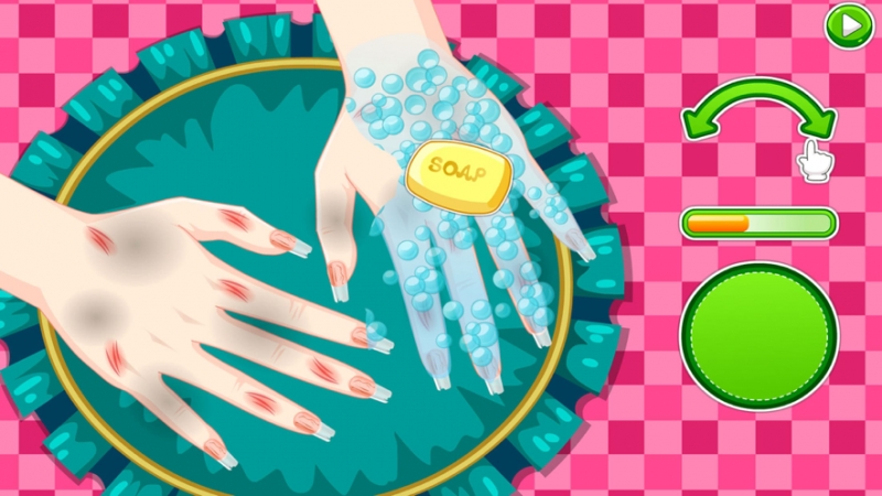 Nail salon design：pedicureios版2