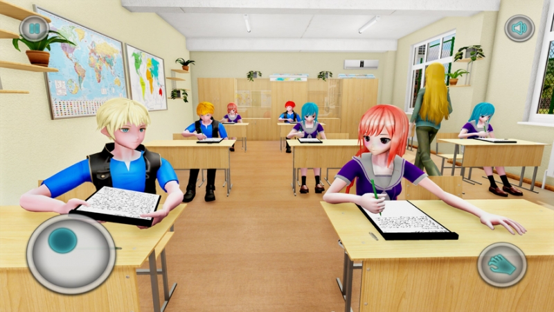 yandere动漫学校女孩模拟ios版2
