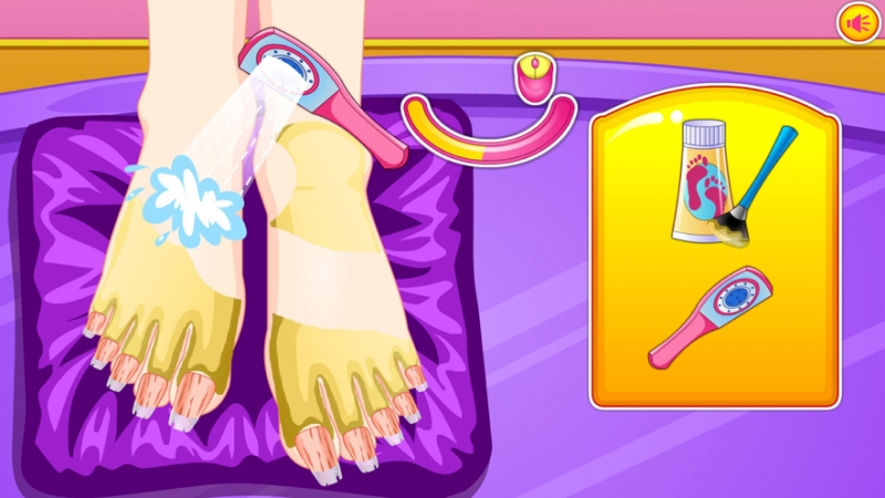 Nail salon design：pedicureios版7