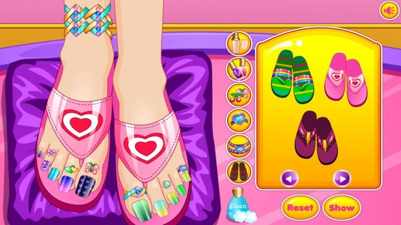 Nail salon design：pedicureios版9