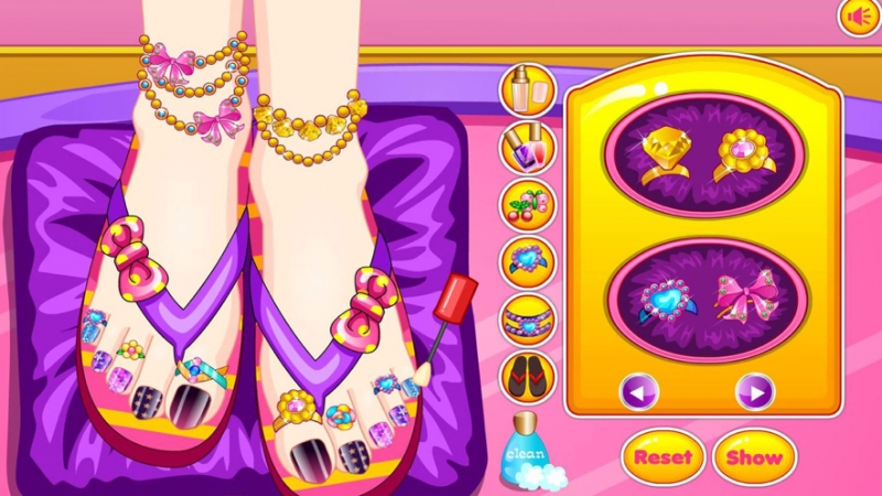 Nail salon design：pedicureios版8