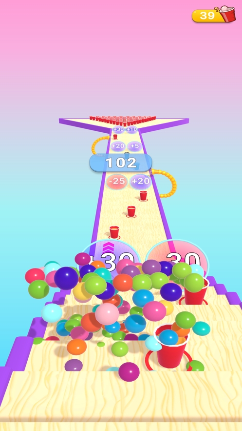 Pong Run 3Dios版6