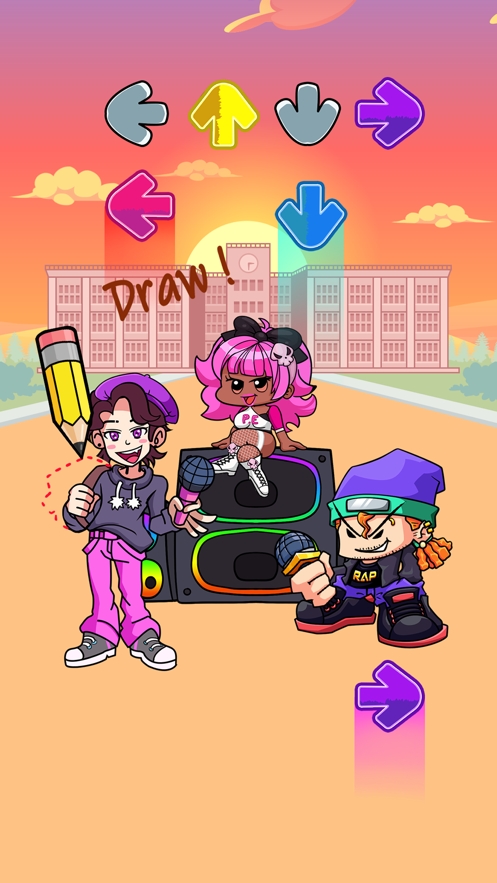 Draw Puzzle Friday Night Musicios版0