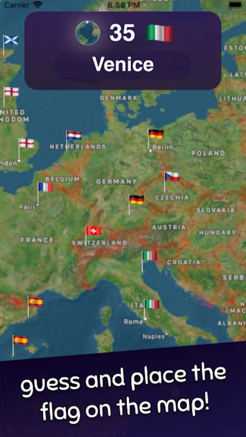 Flags on Mapios版1