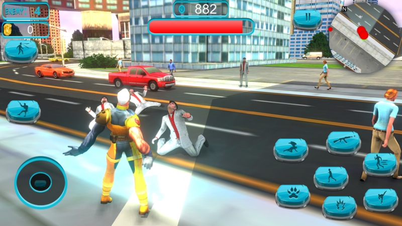 Cat Superhero Flying Hero Simios版3