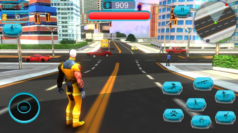 Cat Superhero Flying Hero Simios版0