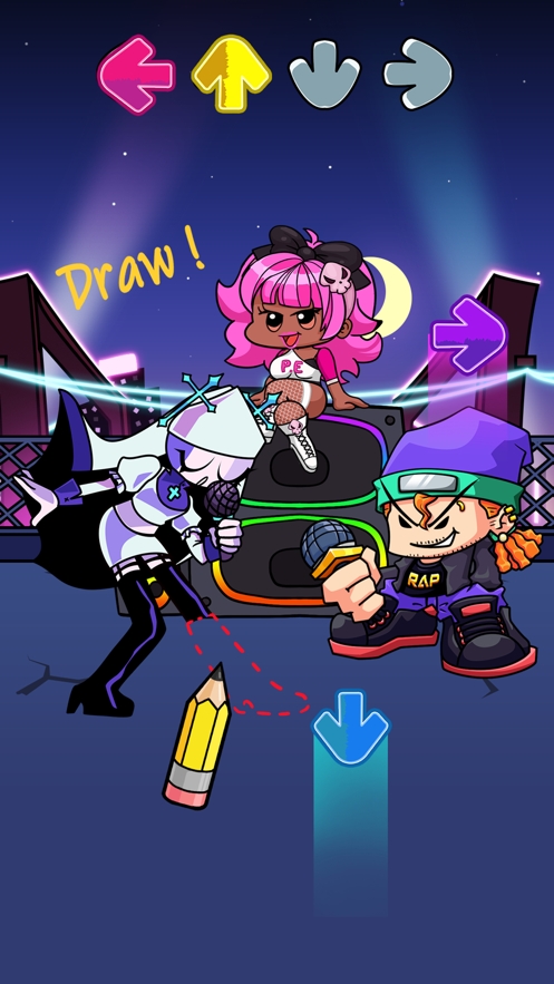 Draw Puzzle Friday Night Musicios版3