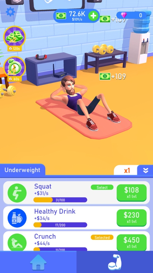 Idle Workout Success Lifeios版1