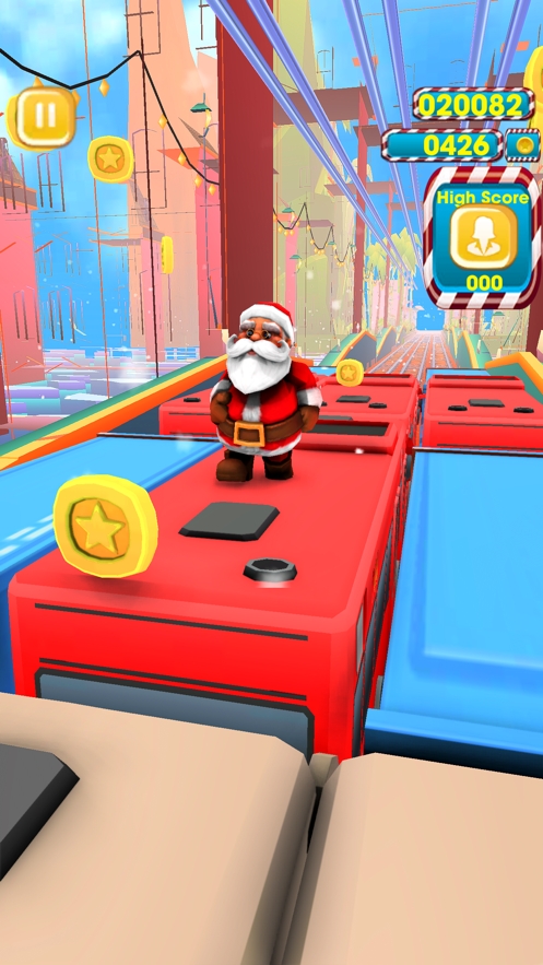 Santa Christmas Runner Sim 3Dios版3