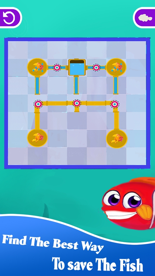 Save The Fish : Pipes Connectios版3