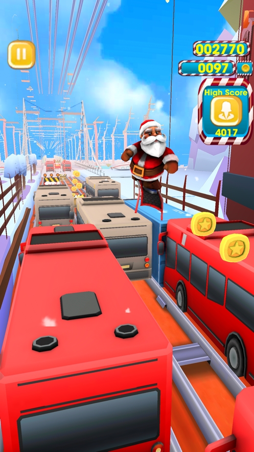 Santa Christmas Runner Sim 3Dios版2