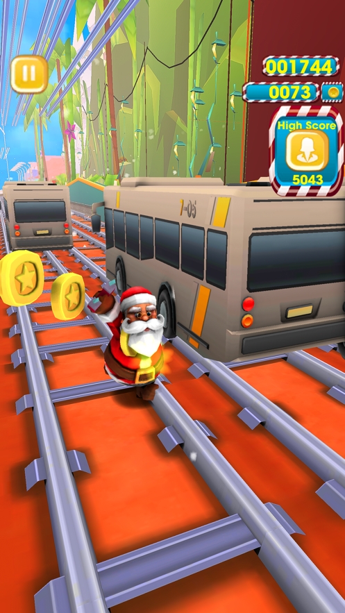 Santa Christmas Runner Sim 3Dios版0