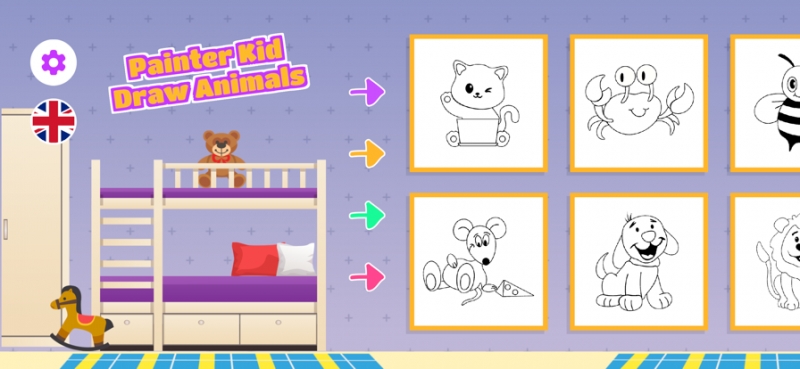 Painter Kid: Color Animalsios版0