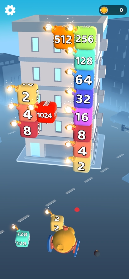 Bombard 2048ios版4