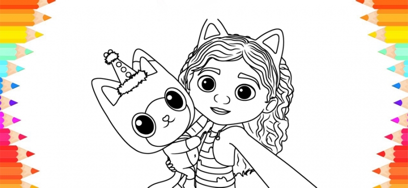 Baby Dollhouse Coloring Bookios版1