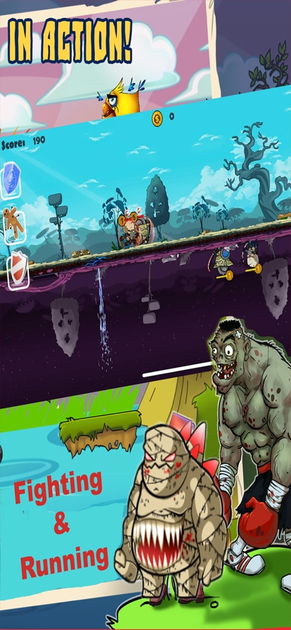 Monster Running : Hit and Runios版1