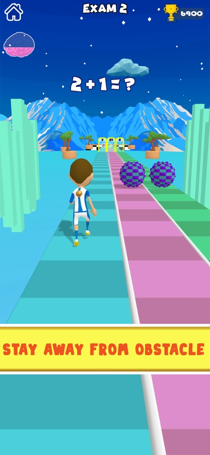 Brain Math Run 3Dios版1