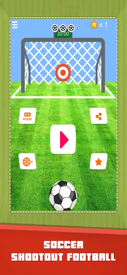 Soccer Panalty Shootoutios版0