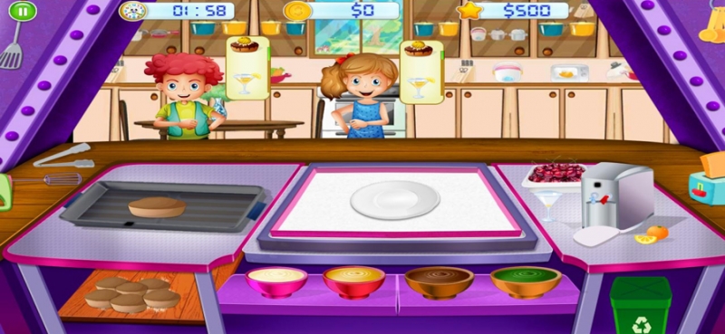 Cooking Food Fever Kids Maniaios版2