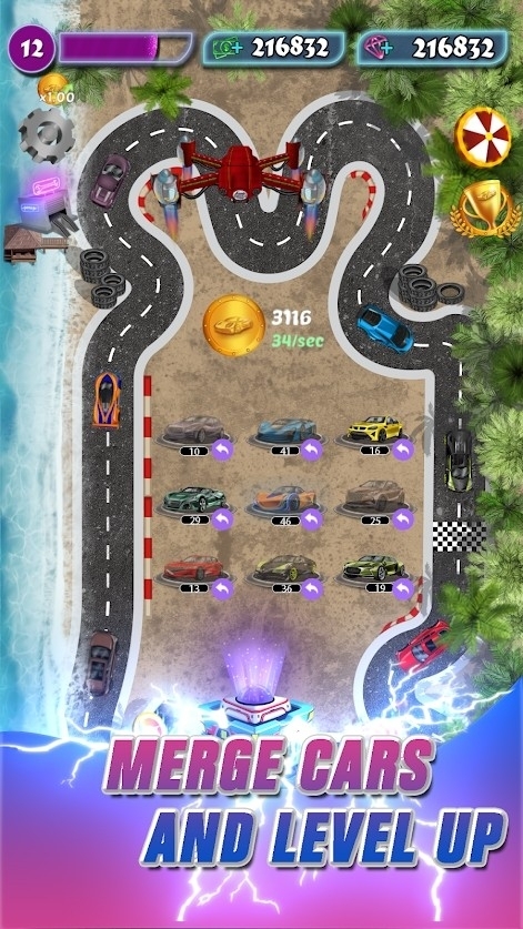 Merge Real Cars游戏官方安卓版0