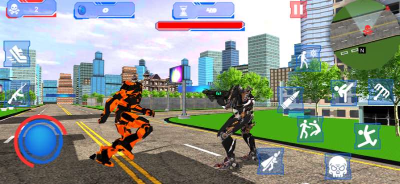 Superhero Robot City Fighterios版0