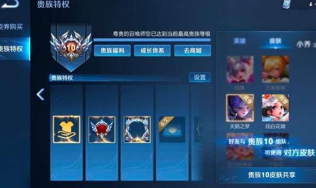 王者荣耀贵族10要多少钱 王者荣耀贵族10价格介绍