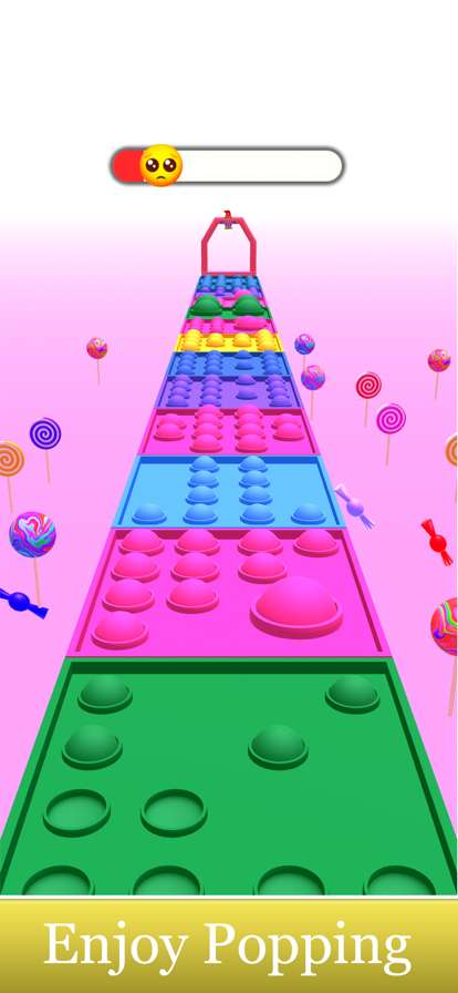 Pop It Step Runner Finger Raceios版2