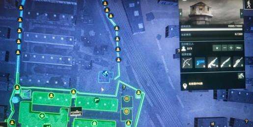 无感染区三个格子以外的远征操作方法