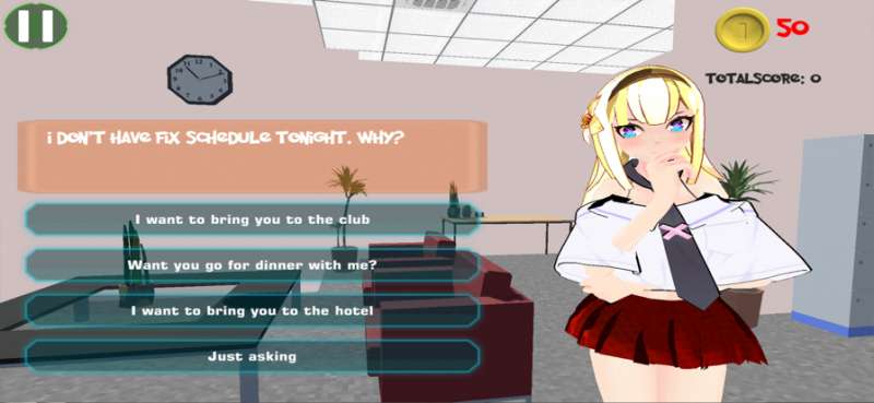 Anime Secretary Dating Sim 3Dios版7