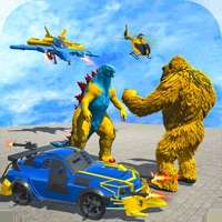 Kaiju Robot Car Transform Gameios版