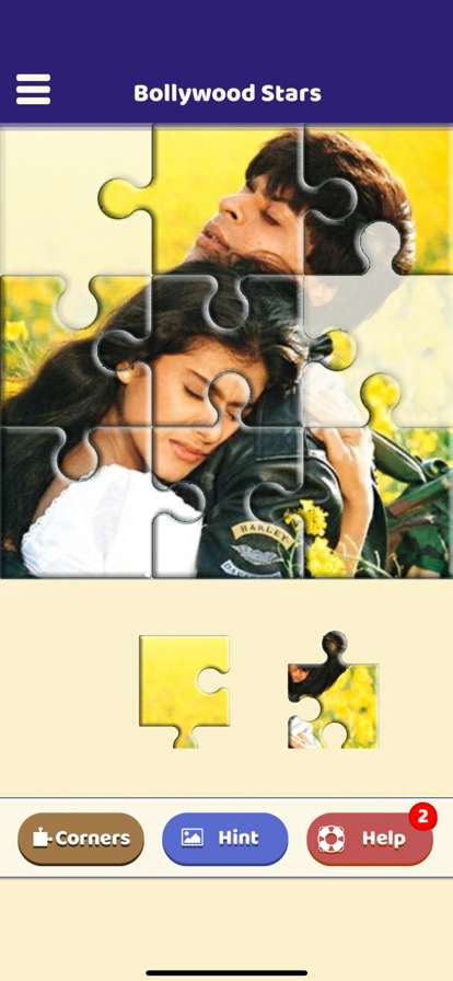 Bollywood Stars Jigsaw Puzzleios版0