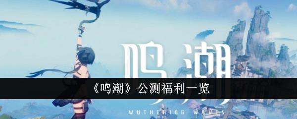 鸣潮公测福利一览