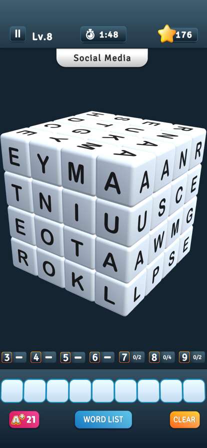 Word Cube Proios版5
