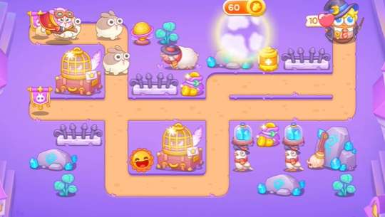 保卫萝卜4阿波与魔法宝藏第61关攻略,阿波与魔法宝藏61关图文通关解析