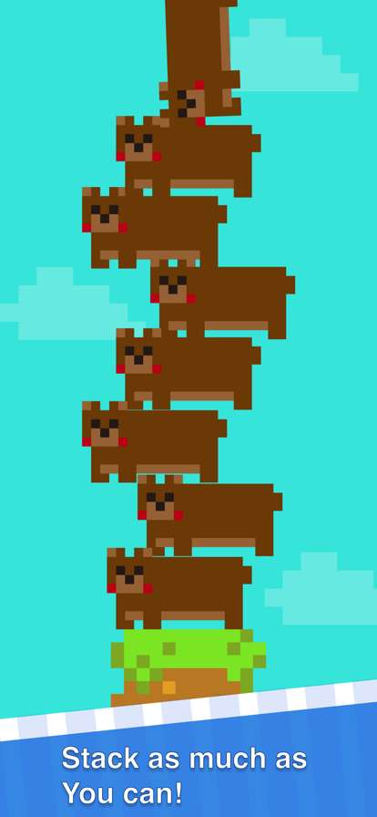 Pretty Sad Animal Tower Stackios版1