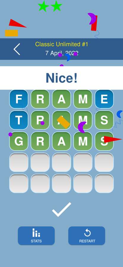 Word Squares Daily Word Makerios版1